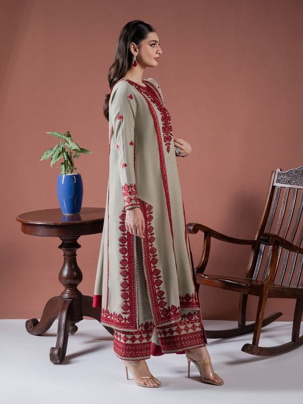 🔥 Winter 2K25 Collection by Asim Jofa 🔥Premium Dhanak Embroidered-3-Piece Suit AB