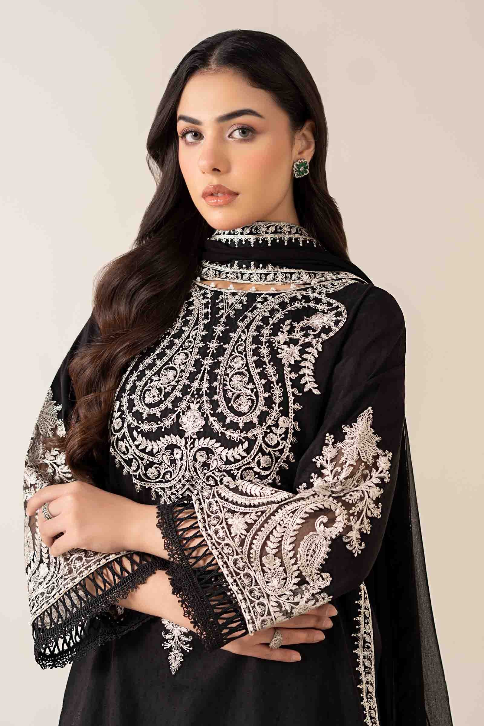Premium Air-Jet Dhanak 2-Piece Embroidered Suit FBL