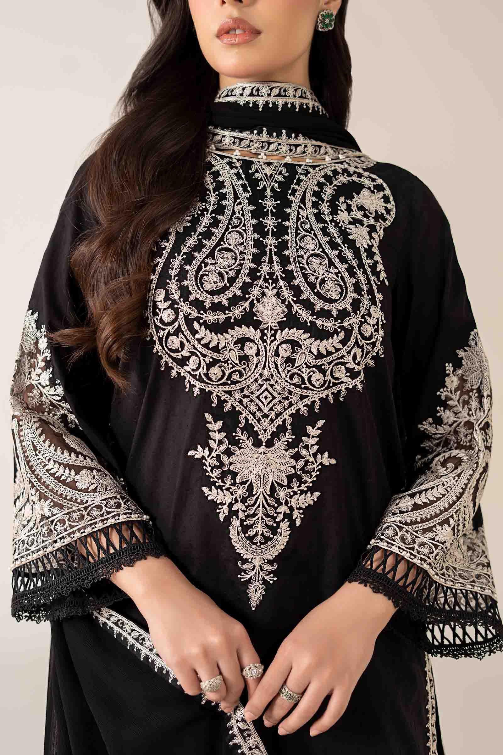 Premium Air-Jet Dhanak 2-Piece Embroidered Suit FBL