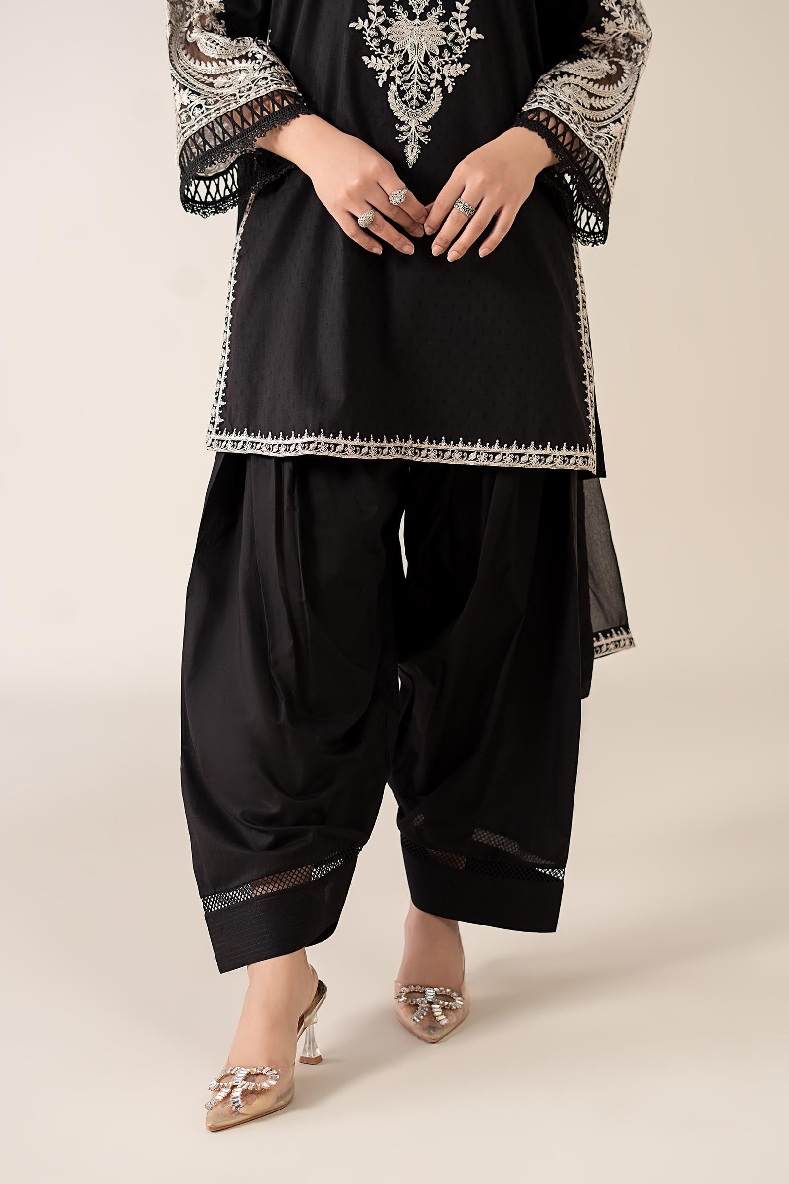 Premium Air-Jet Dhanak 2-Piece Embroidered Suit FBL