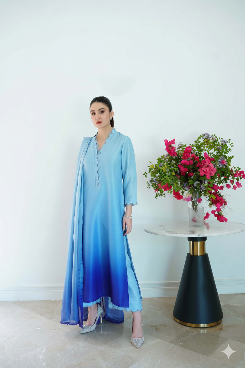 Hamooz Silk Printed Unstitched 3-Piece Suit – Premium Collection 2025 MR