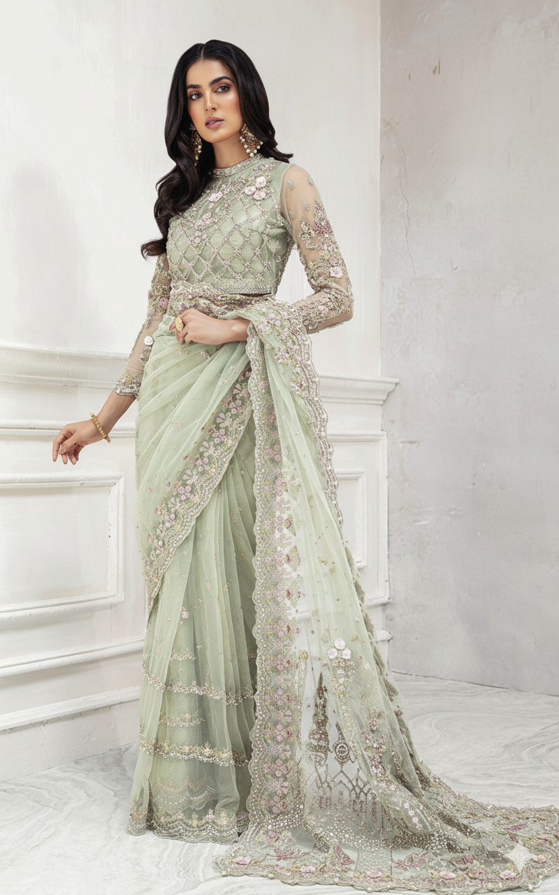 Brand: MARIA B Unstitched Replica AB