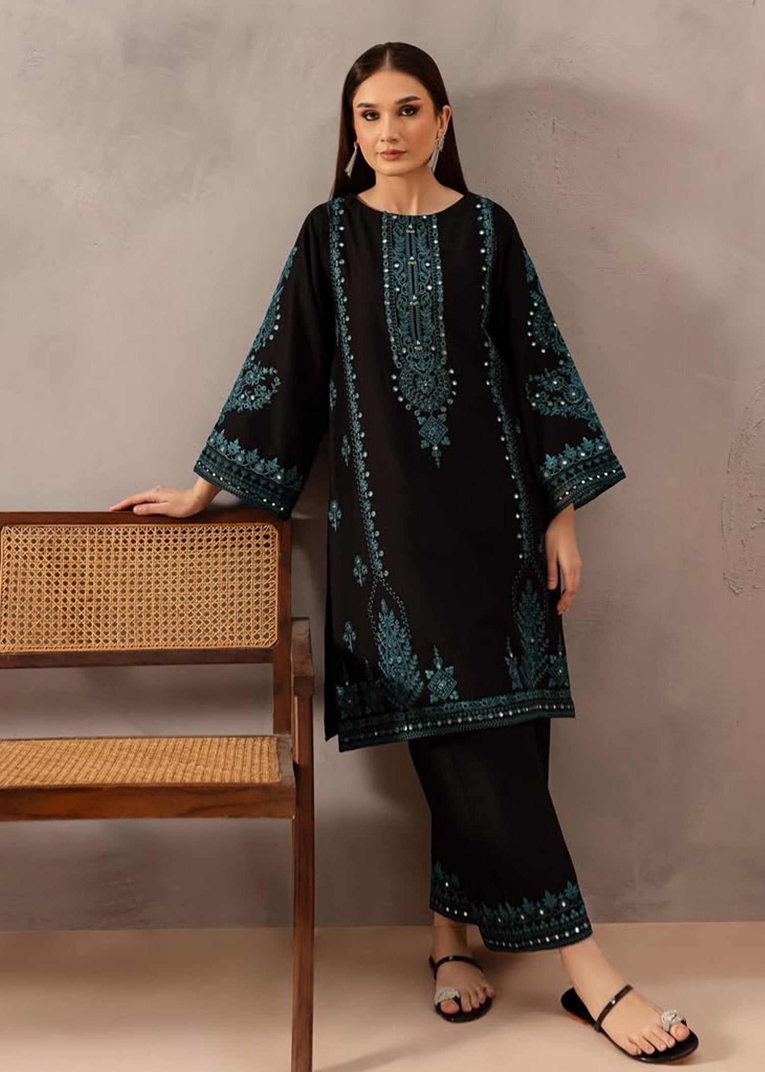 🌸 NEW ARDHANAK COLLECTION 2025/2026 🌸 Premium Air-Jet Dhanak 2-Piece Embroidered Unstitched Suit FBL