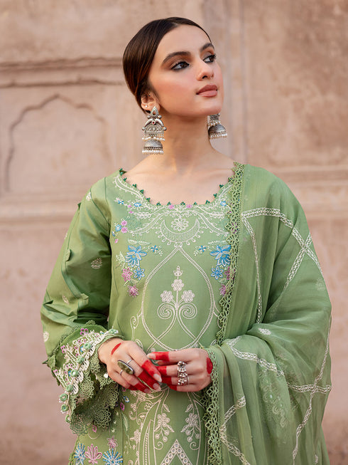 PARISHAY – WINTER 2025 HOT COLLECTION- Stunning-3-Piece Unstitched Dhanak Suit AB