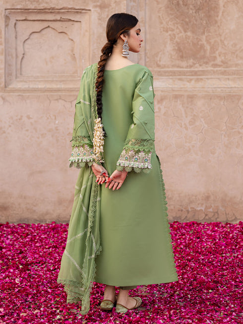 PARISHAY – WINTER 2025 HOT COLLECTION- Stunning-3-Piece Unstitched Dhanak Suit AB