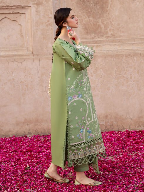 PARISHAY – WINTER 2025 HOT COLLECTION- Stunning-3-Piece Unstitched Dhanak Suit AB