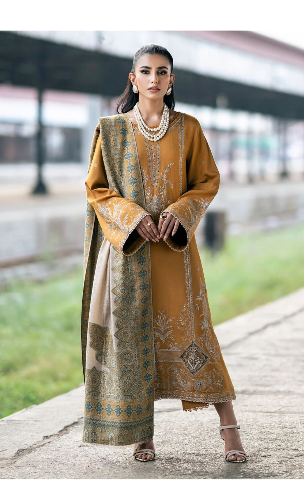 Premium Pure Dhanak  – 3 Piece Suit