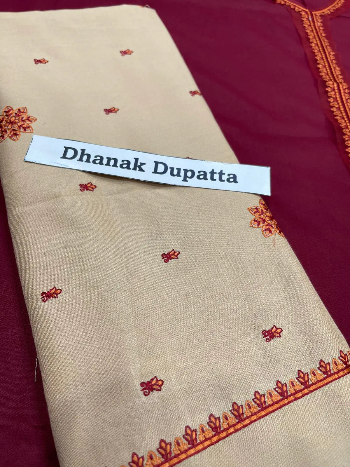 3-Piece Winter Dhanak Stitched Collection AB