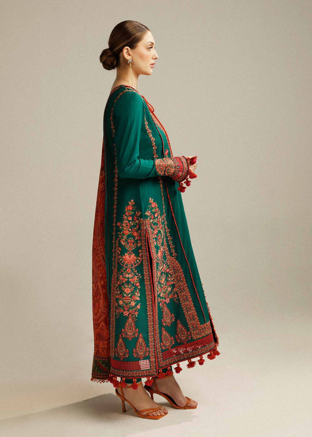 🔥 Winter 2025 Hot Collection 🔥 Premium Dhanak Fabric  Elegant-3-piece Suit  AB
