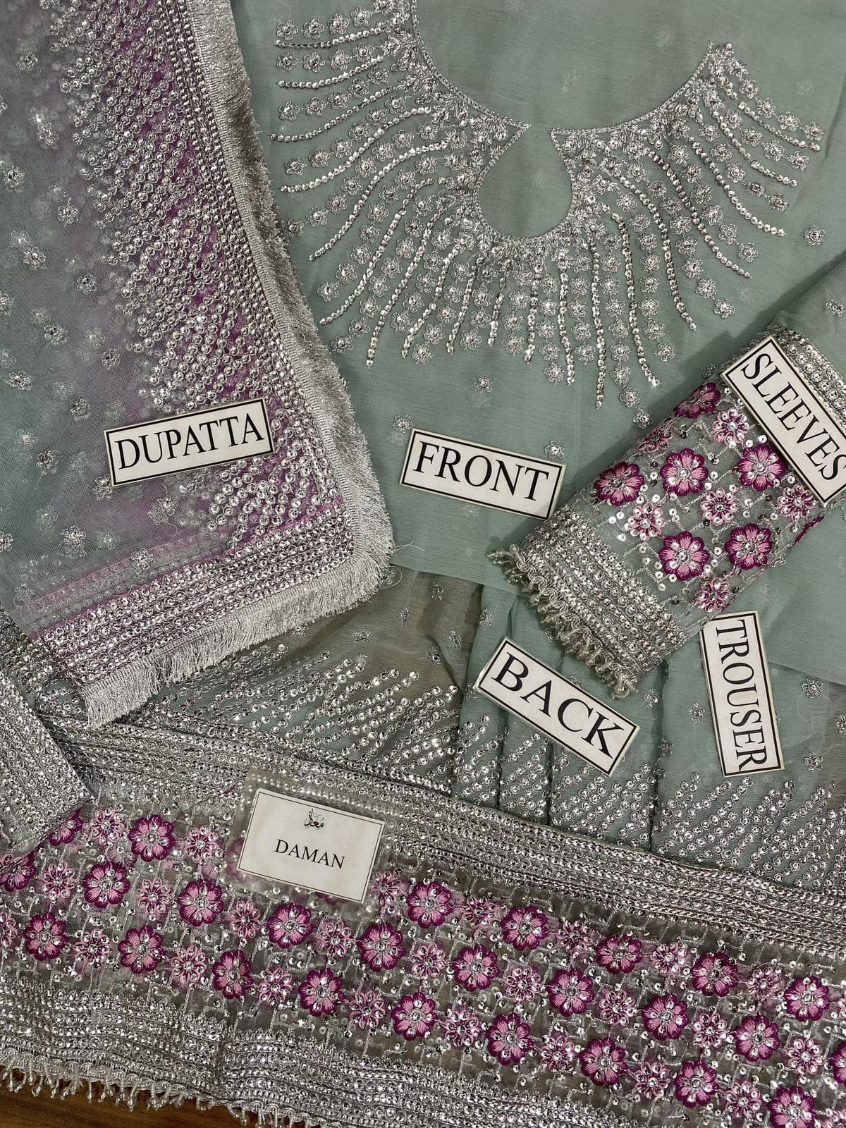Brand: JAZMIN Luxury Unstitched 3-Piece Maxi CollectionMR
