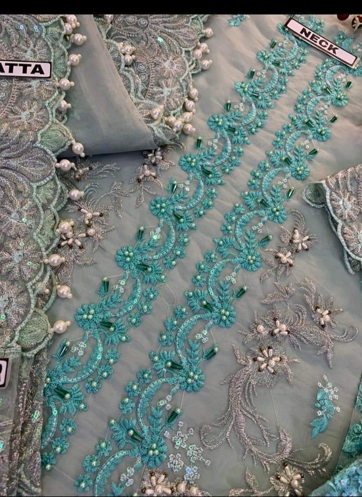 ELAF – Organza Embroidered & Handworked 3PC MR
