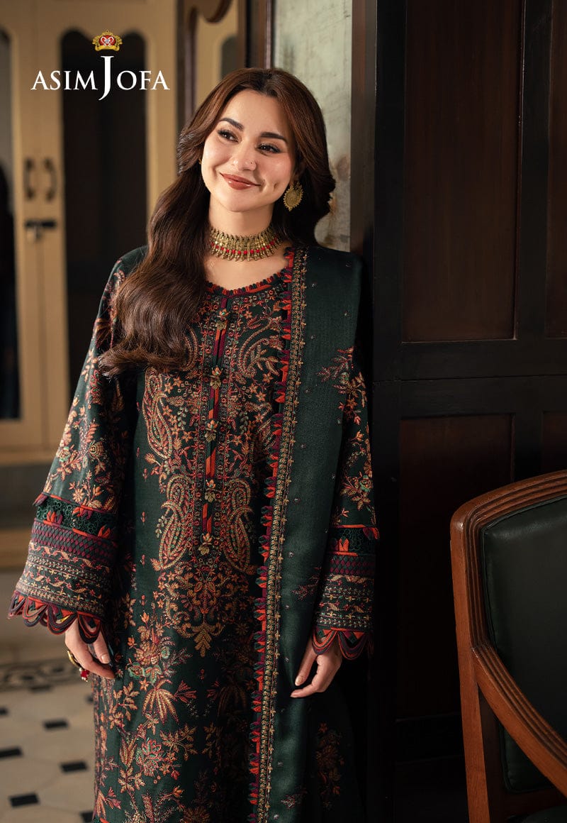 Asim Jofa Luxury Winter Collection – 3 Pic Unstitched AB