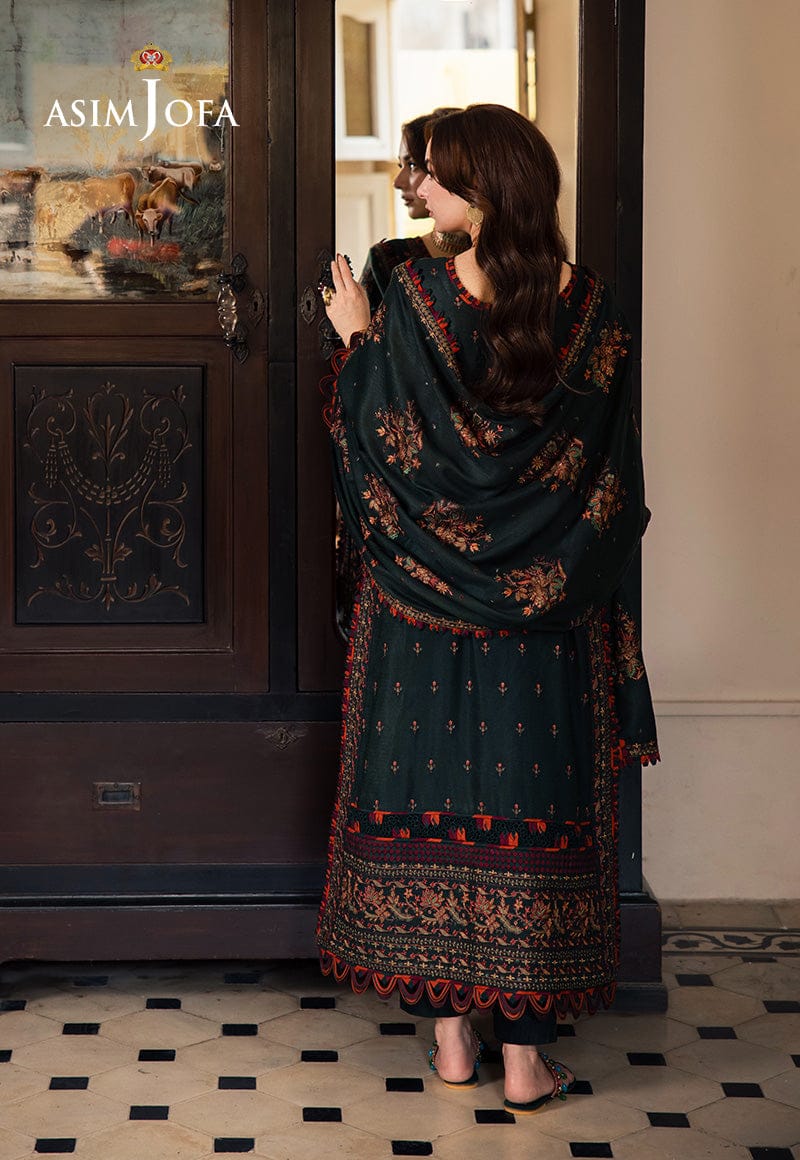 Asim Jofa Luxury Winter Collection – 3 Pic Unstitched AB