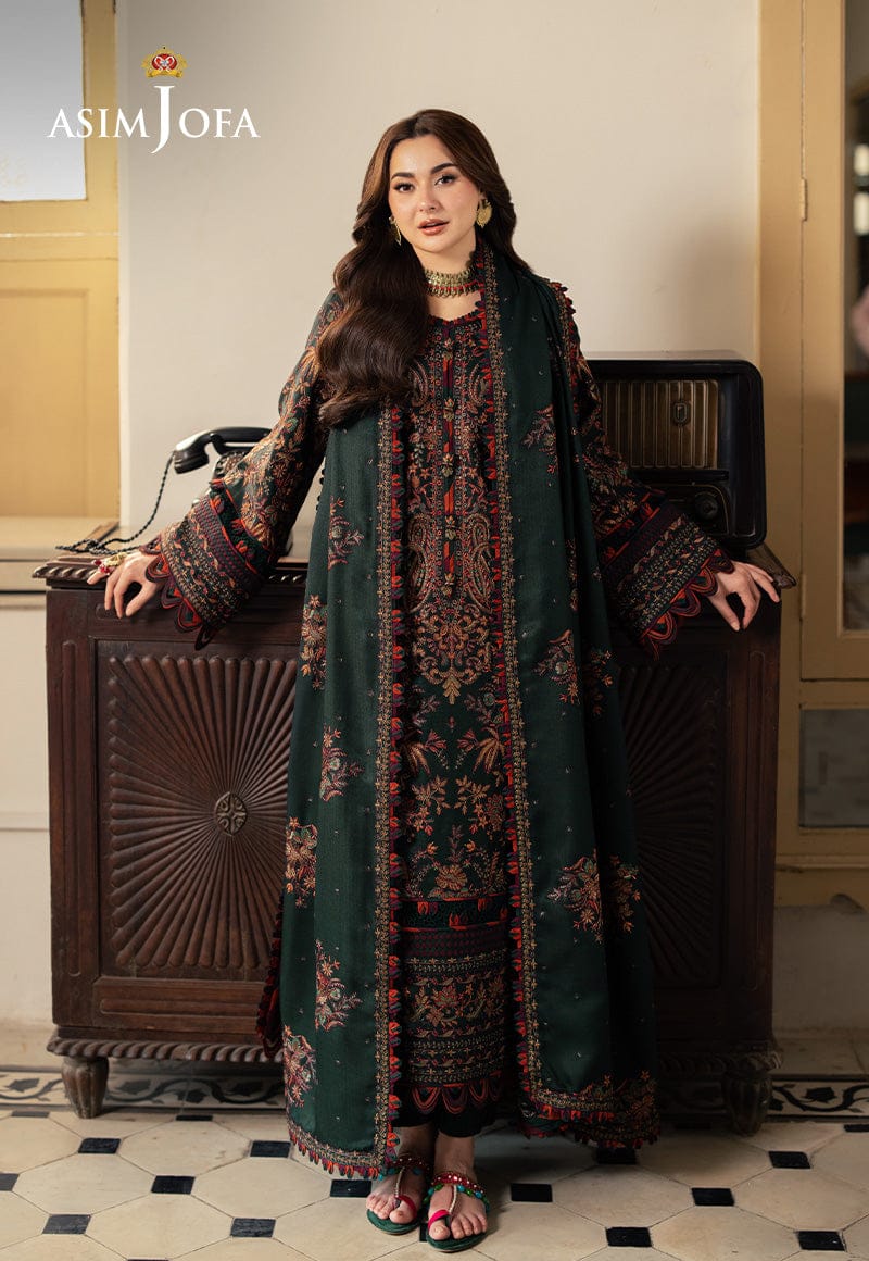 Asim Jofa Luxury Winter Collection – 3 Pic Unstitched AB