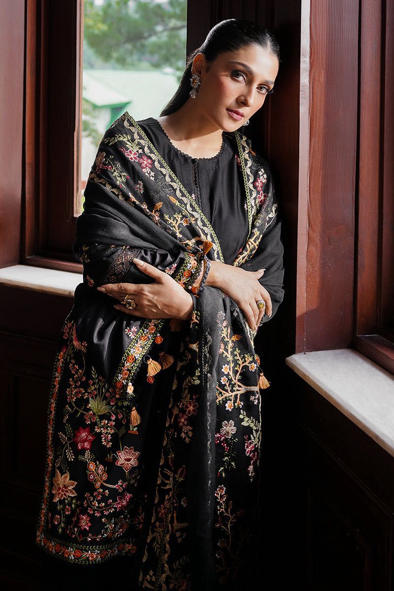 Dhanak fabric– Winter Collection 2025 - 3-piece luxury unstitched suit FBL