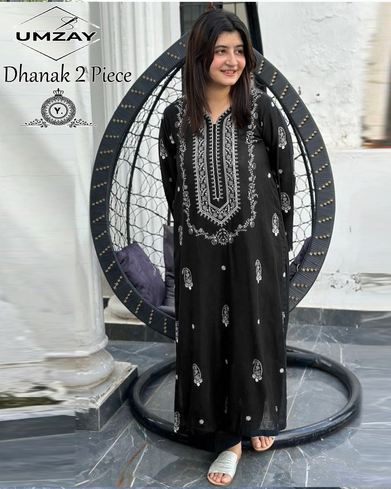 New Arrival — Dhanak Collection 2025/2026 ✨ Premium Air-Jet Dhanak 2-Piece Embroidered Suit FBL