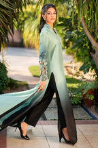 Shamooz Silk Printed Unstitched 3PC Suit – Premium Quality Collection 2025 MR