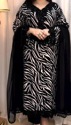 💍 WEDDING COLLECTION 2025 💍  Premium Silk Fabric – 3PC Unstitched Suit AB