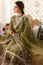 Jazmin 3PC Winter 2025 Collection Embroidered Dhanak Suit Premium Quality AB