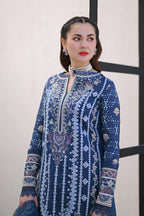 QALAMKAR BY SAHIL – LUXURY  Full Net (Premium Quality) 3 Pcs Unstitched AB
