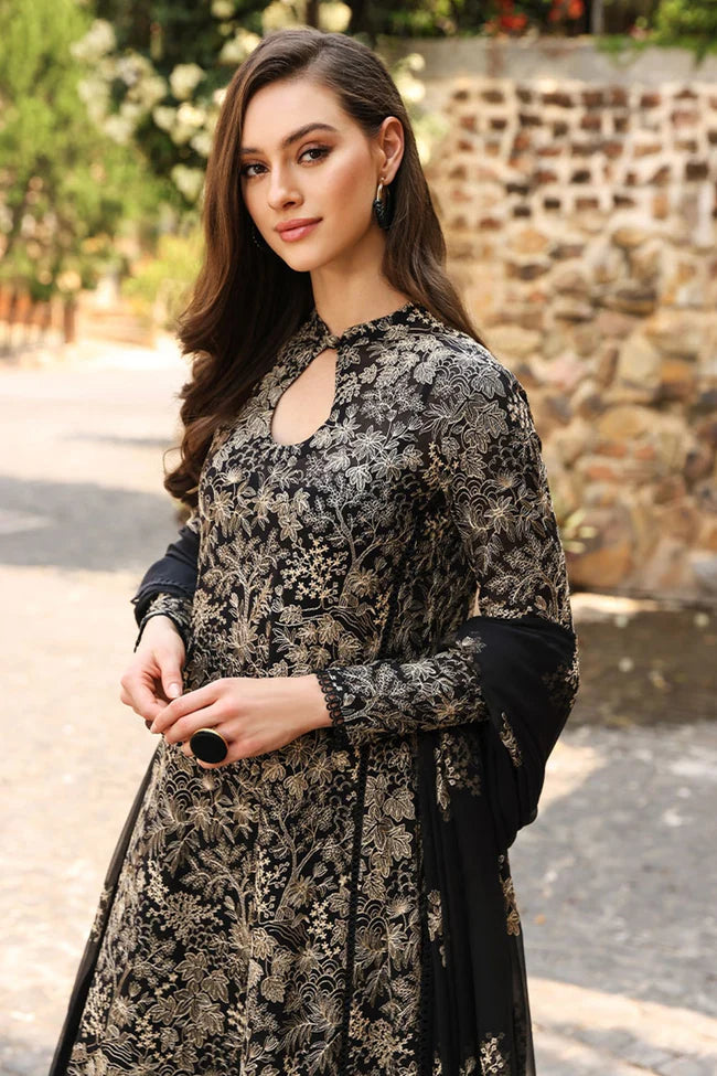 Bareeze 3PC Winter 2025 Premium Dhanak Fabric | Heavy Embroidered Unstitched Suit AB