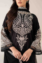 Premium Air-Jet Dhanak 2-Piece Embroidered Suit FBL