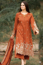 Winter 2025 Hot Collection  Premium Dhanak -3-Piece Suit AB