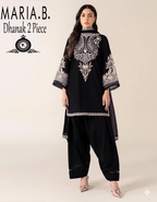 Premium Air-Jet Dhanak 2-Piece Embroidered Suit FBL