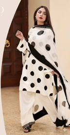COCO 3PC Casual Winter Collection 2025 – Premium Dhanak Fabric AB