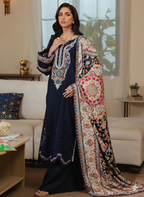 Dhanak – Premium Embroidered Collection 3 Pic Suit AB