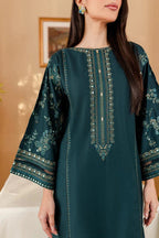 ✨DHANAK COLLECTION 2025/2026 ✨ Premium Air-Jet Dhanak 2-Piece Unstitched Embroidered Suit  FBL