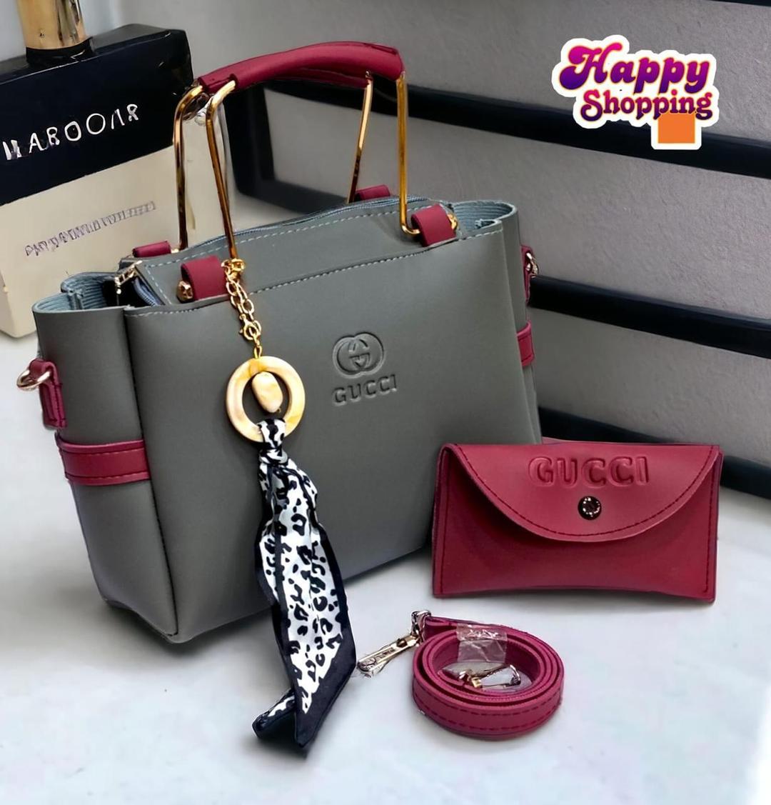 👜 Product Title:  Women's Rexine Hand Bag Set – 2 Pcs | Stylish &amp; Functional