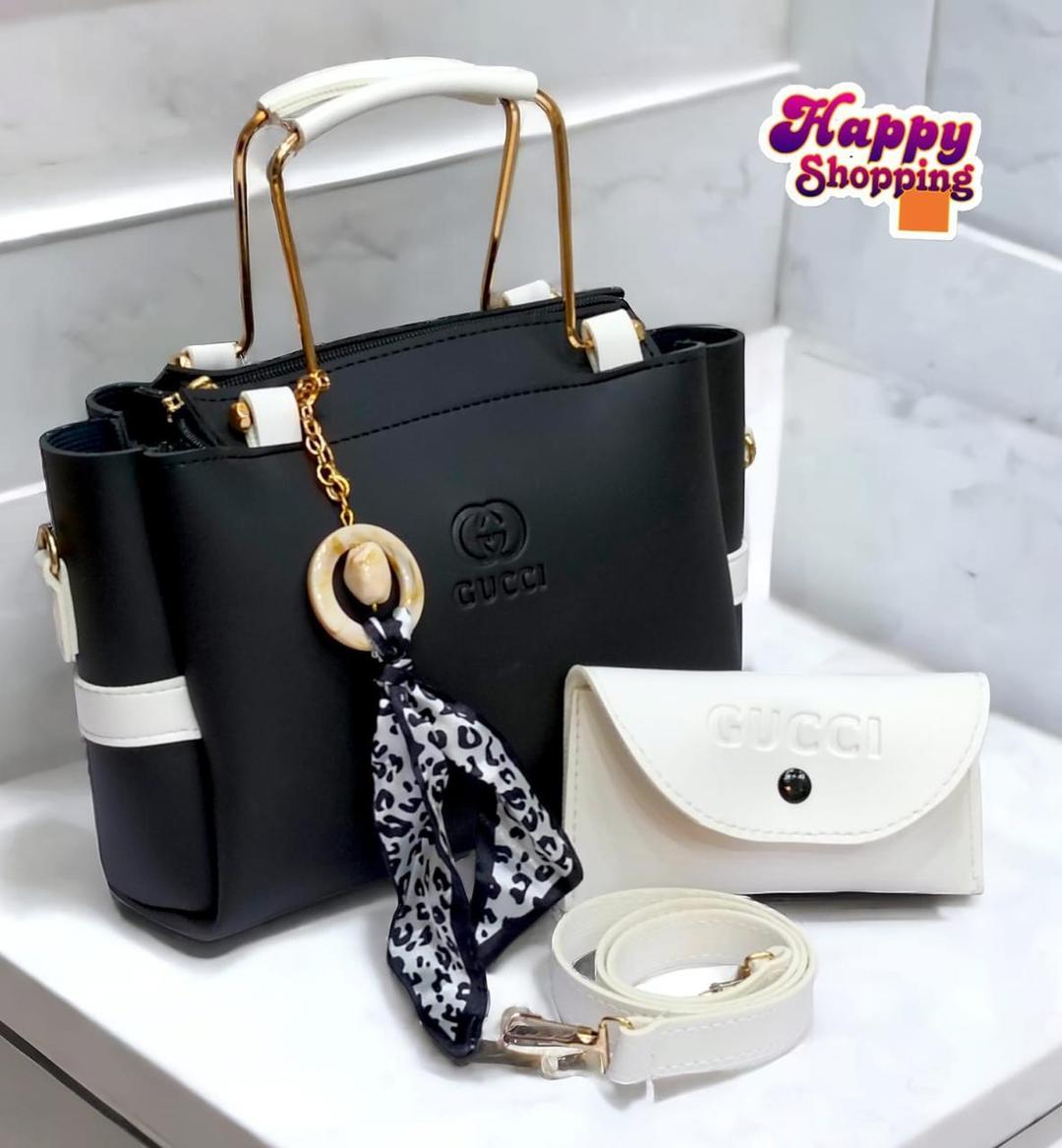 👜 Product Title:  Women's Rexine Hand Bag Set – 2 Pcs | Stylish &amp; Functional