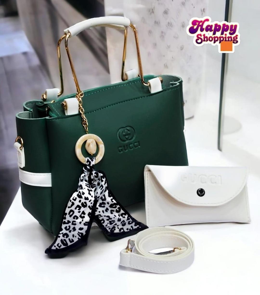 👜 Product Title:  Women's Rexine Hand Bag Set – 2 Pcs | Stylish &amp; Functional