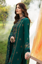 RAMSHA – WINTER 2025 HOT COLLECTION Premium-3-Piece Unstitched Dhanak Suit AB