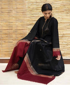 Premium Air-Jet Dhanak-3-Piece Embroidered Unstitched Suit AB