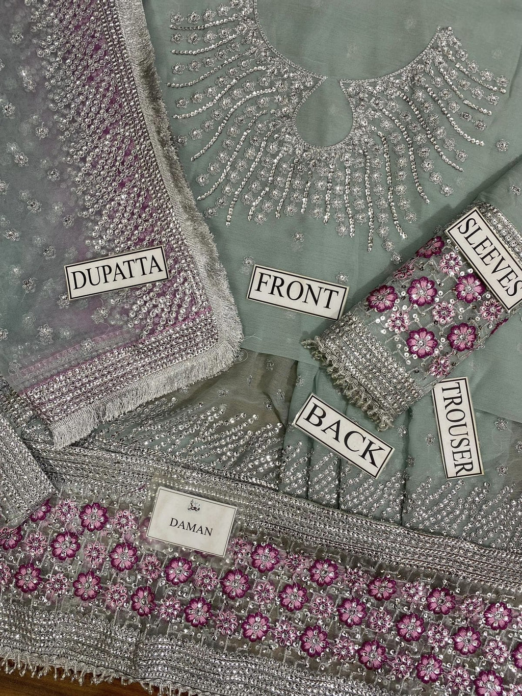 Brand: JAZMIN Luxury Unstitched 3-Piece Maxi CollectionMR