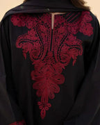 SAPPHIRE – Premium Air-Jet Dhanak 3PC Luxury Embroidered Suit AB