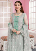 ELAF – Organza Embroidered &amp; Handworked 3PC MR