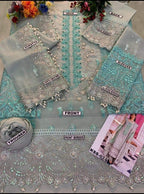 ELAF – Organza Embroidered &amp; Handworked 3PC MR