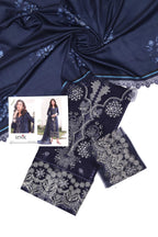 Maria B Winter Collection 2025 – Dhanak Embroidered 3PC Suit Unstitched AB