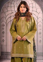Urge Winter 2025 – Dhanak Embroidered 3PC Suit AB