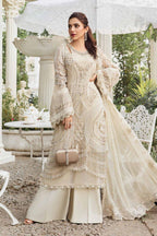 Maria B Luxury Embroidered Chiffon 3PC Unstitched Suit AB