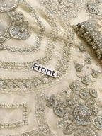 Maria B Luxury Embroidered Chiffon 3PC Unstitched Suit AB