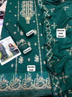 RAMSHA – WINTER 2025 HOT COLLECTION Premium-3-Piece Unstitched Dhanak Suit AB