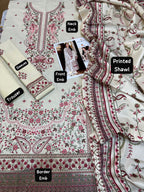 ASIM JOFA – WINTER 2025 HOT COLLECTION Elegant-3-Piece Unstitched Suit AB