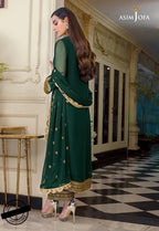 ASIM JOFA – IQRA AZIZ EDIT COLLECTION  Elegant-3-Piece Chiffon Suit AB