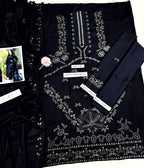 Angan Dhanak Embroidered Unstitched 3PC Suit – Winter Collection 2025 MR