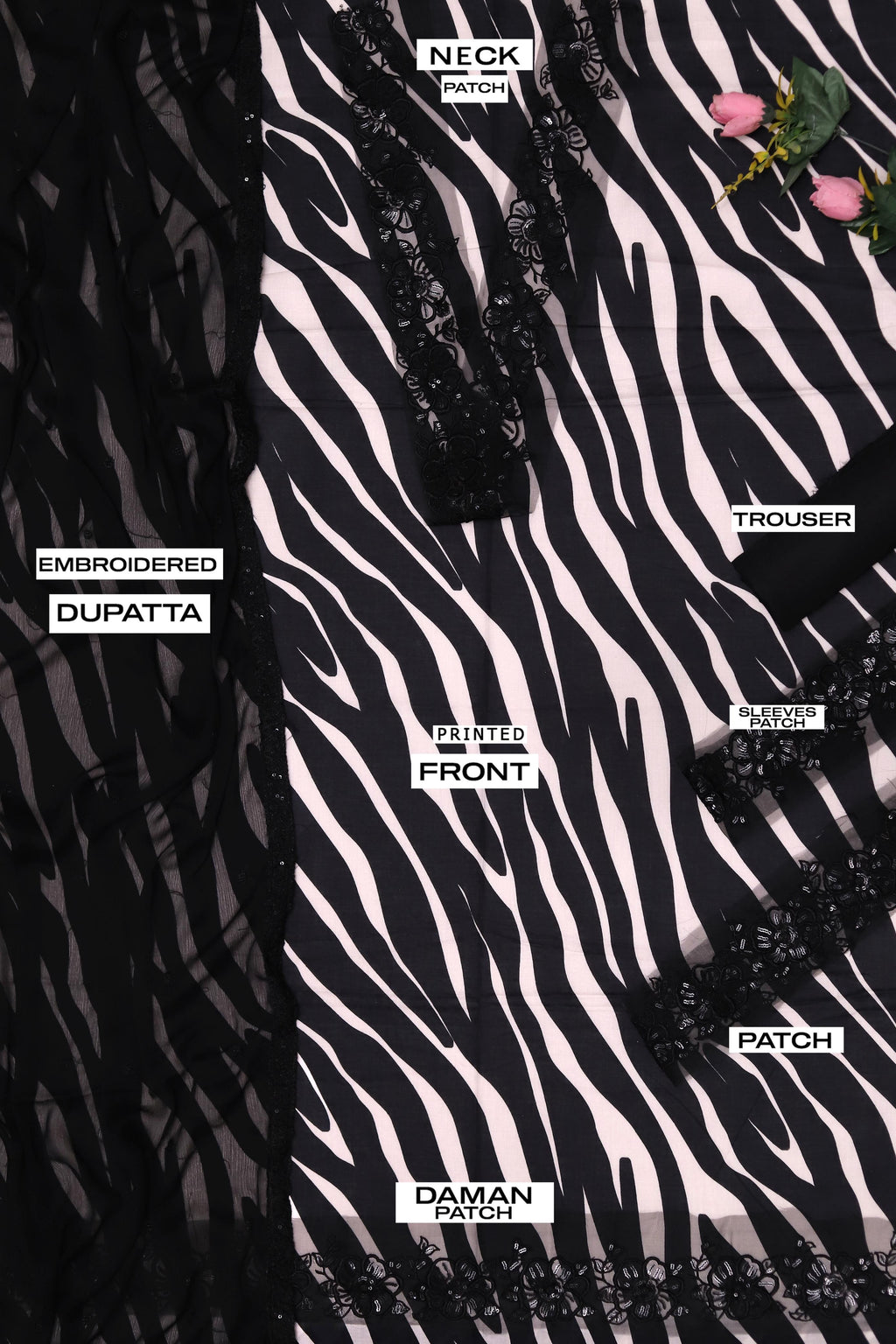 💍 WEDDING COLLECTION 2025 💍  Premium Silk Fabric – 3PC Unstitched Suit AB