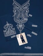 Premium Air-Jet Dhanak 2-Piece Embroidered Suit FBL